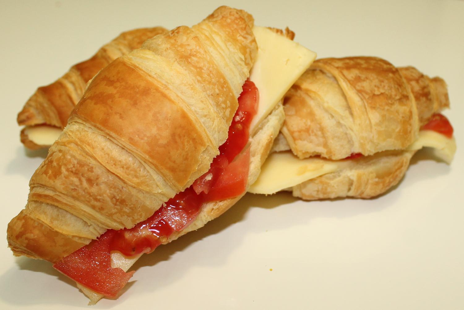 Mini Vegetarian Breakfast Croissant