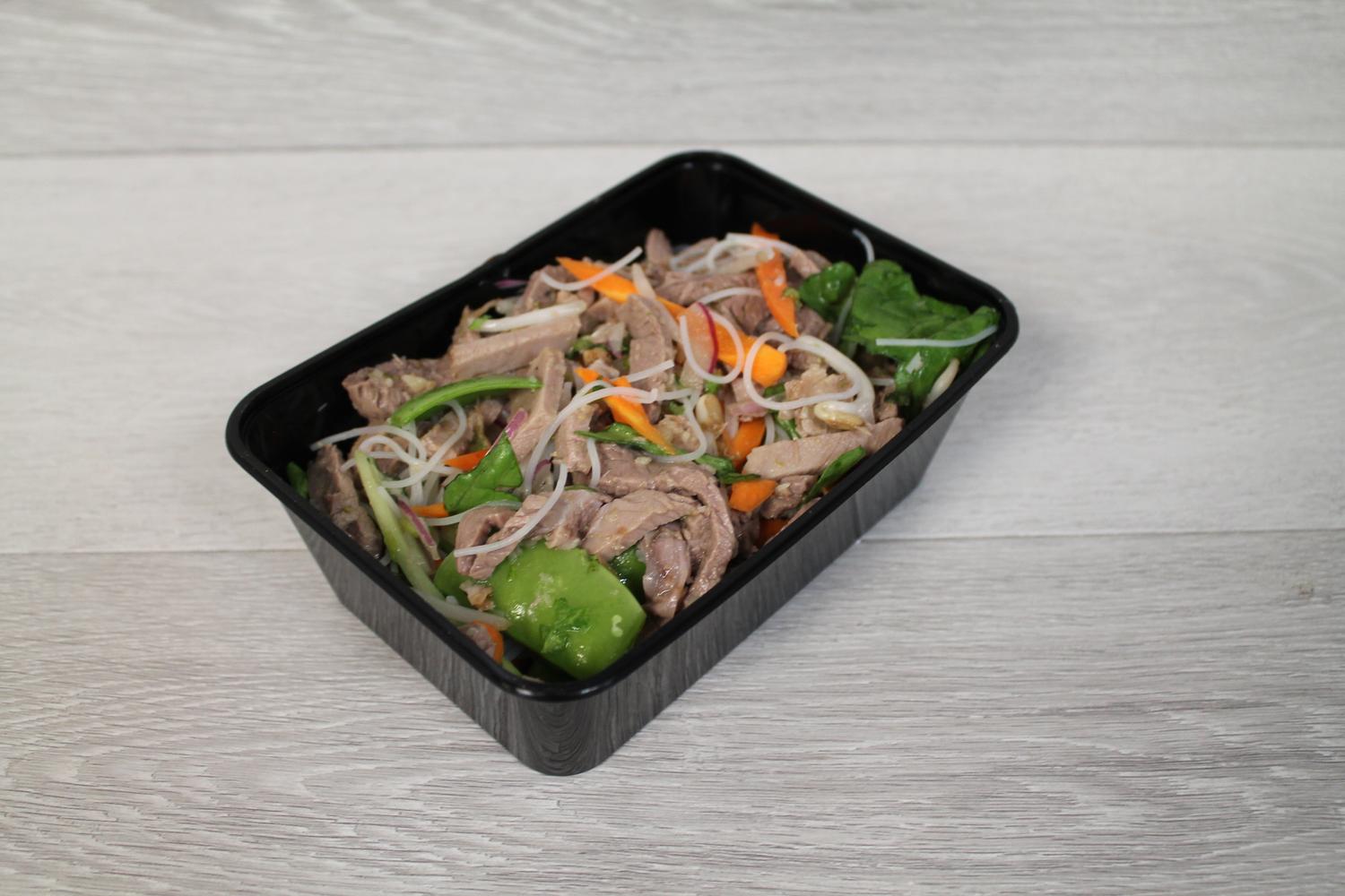 Beef Thai Noodle Salad (Individually Packaged)