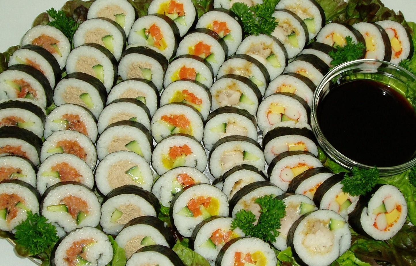 Sushi Rolls Platter (60 Pieces)