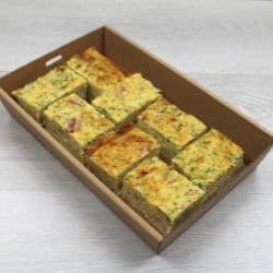 Bacon and Zucchini Slice