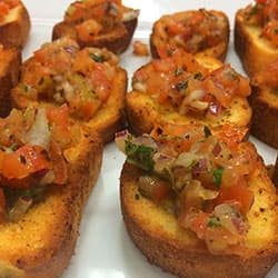 Bruschetta Slice Platter (30 Pieces)