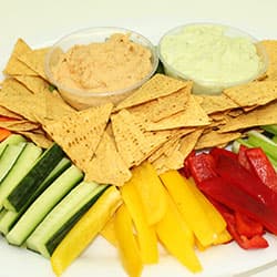 Dips and Crudites Platter
