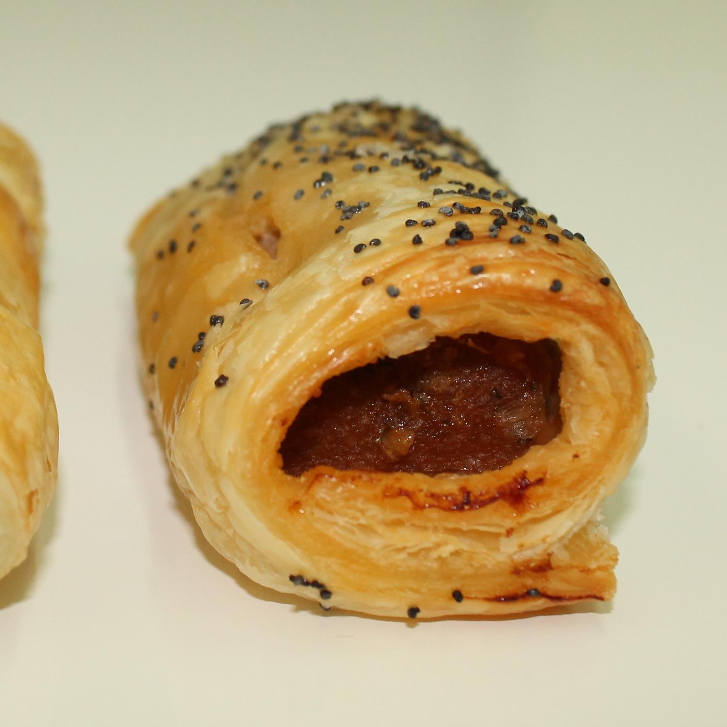 Homemade Beef Sausage Roll