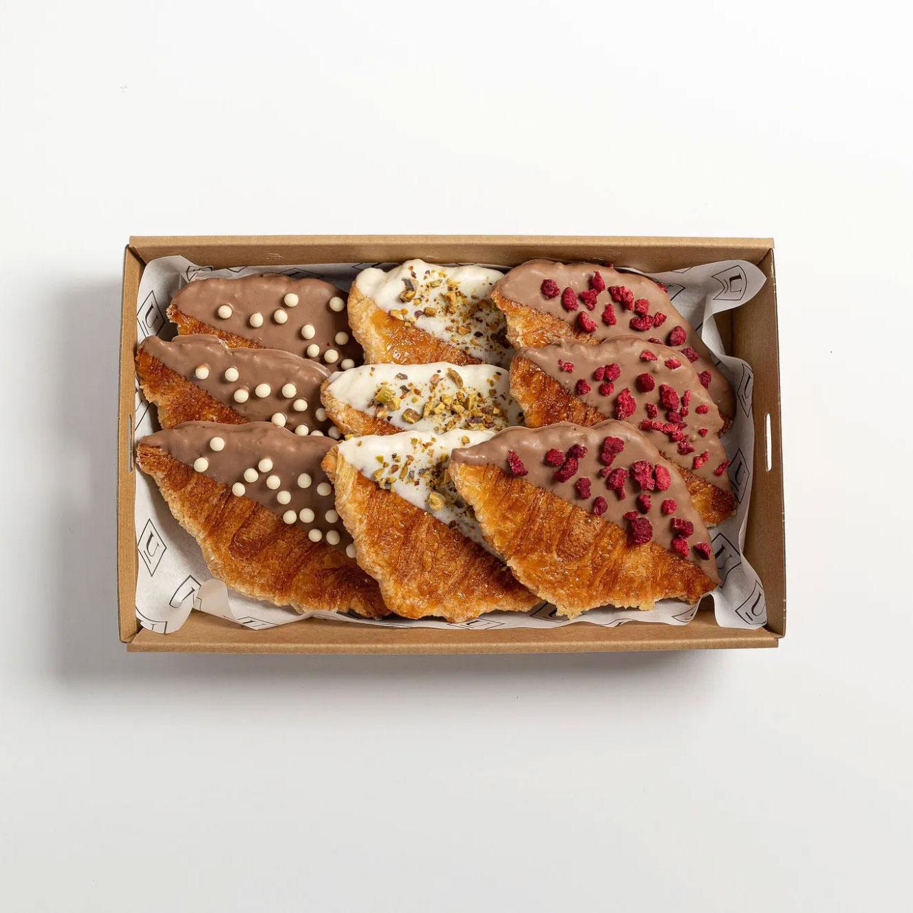 Sweet Pressed Croissants