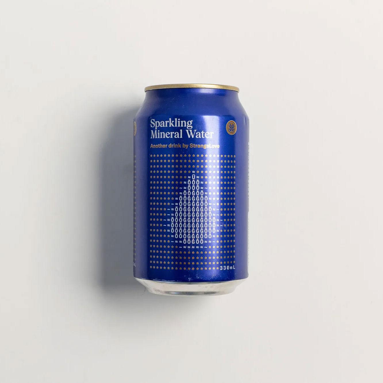 Strangelove Sparkling Water, 330ML