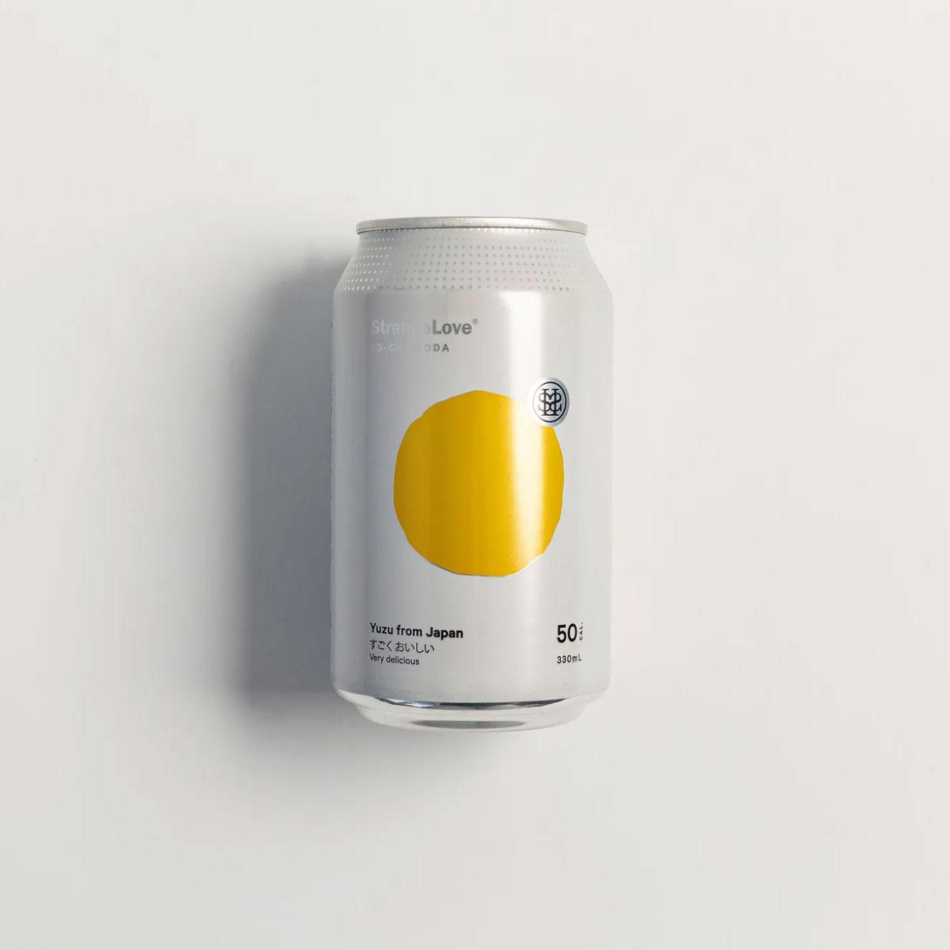 Strangelove Yuzu Lo-Cal Soda, 330ml
