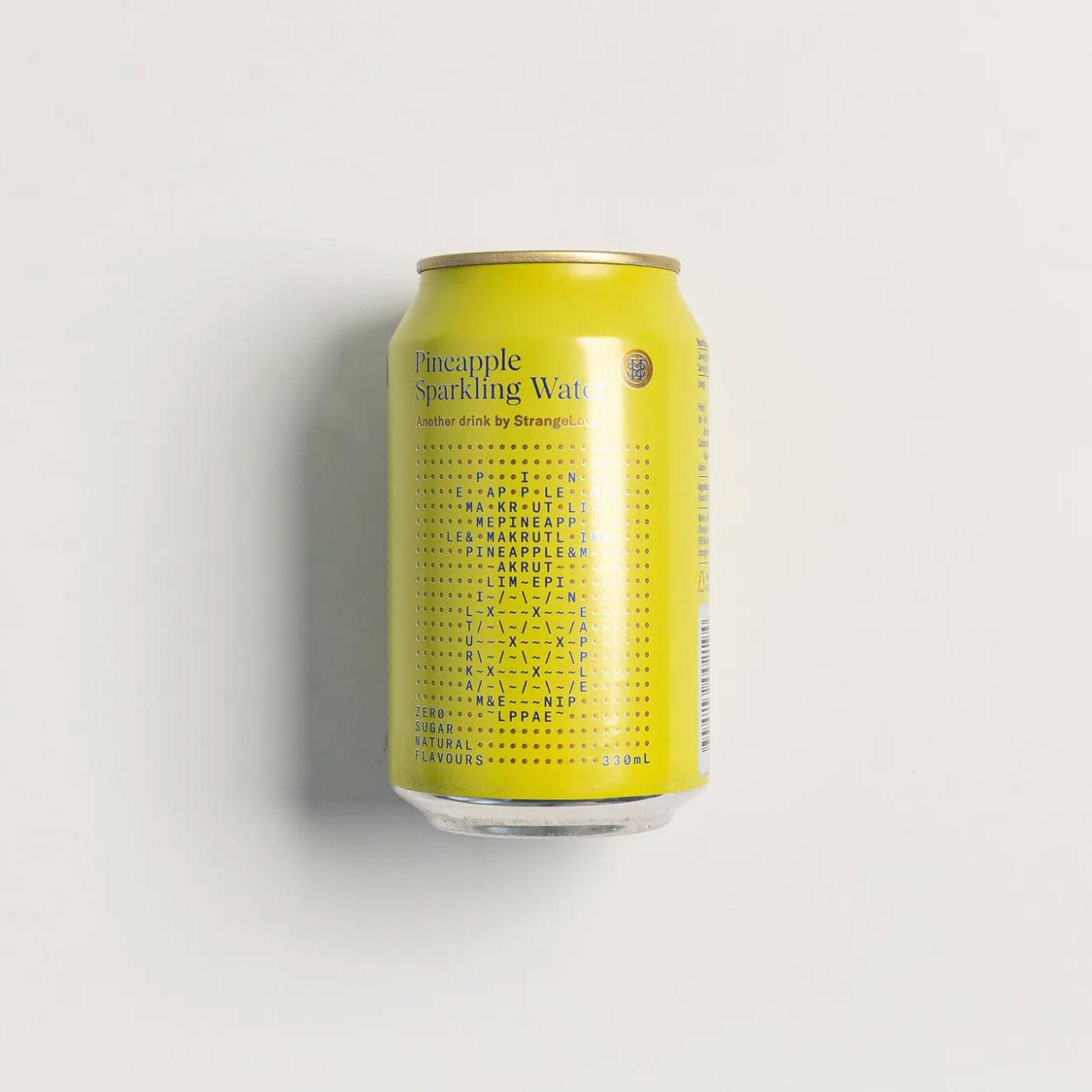 Strangelove Pineapple Sparkling Water 330ml