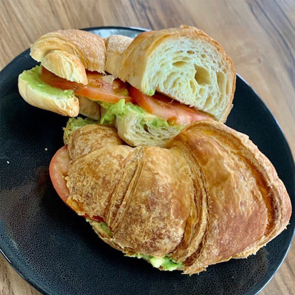 Avocado and Tomato Savoury Croissant