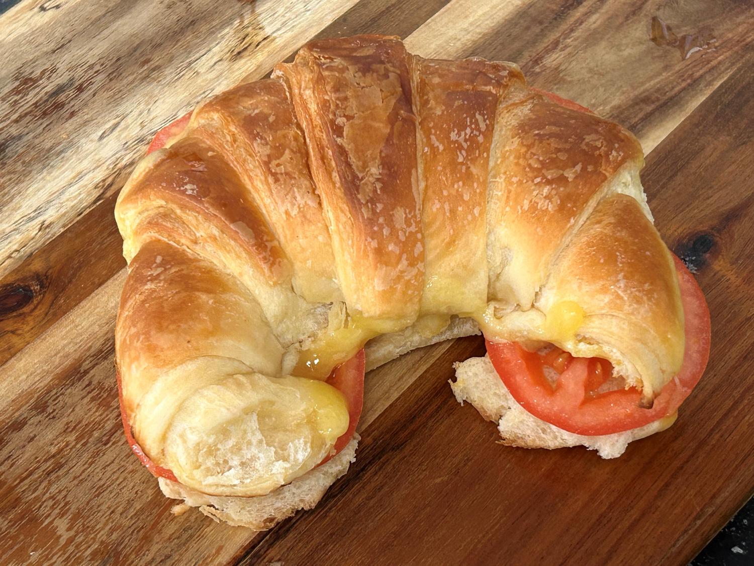 Cheese and Tomato Savoury Croissant