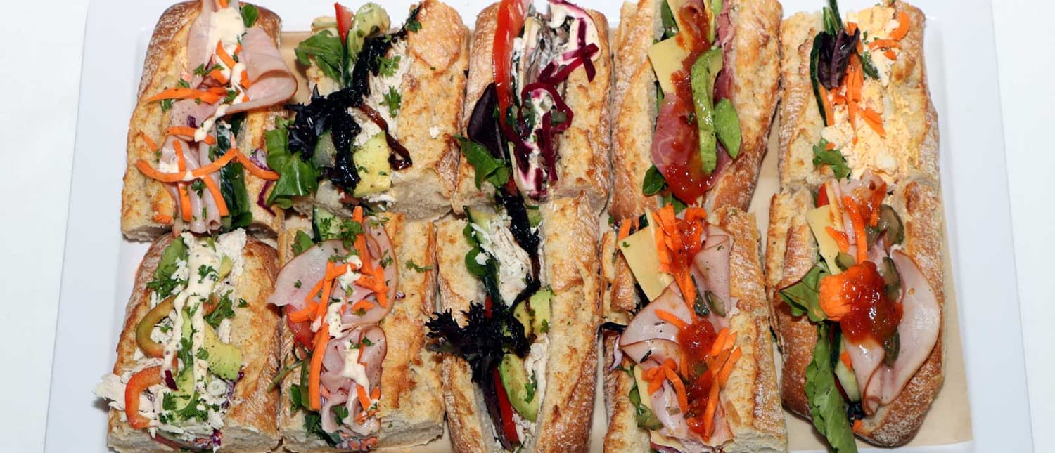 Vegetarian Gourmet Baguette