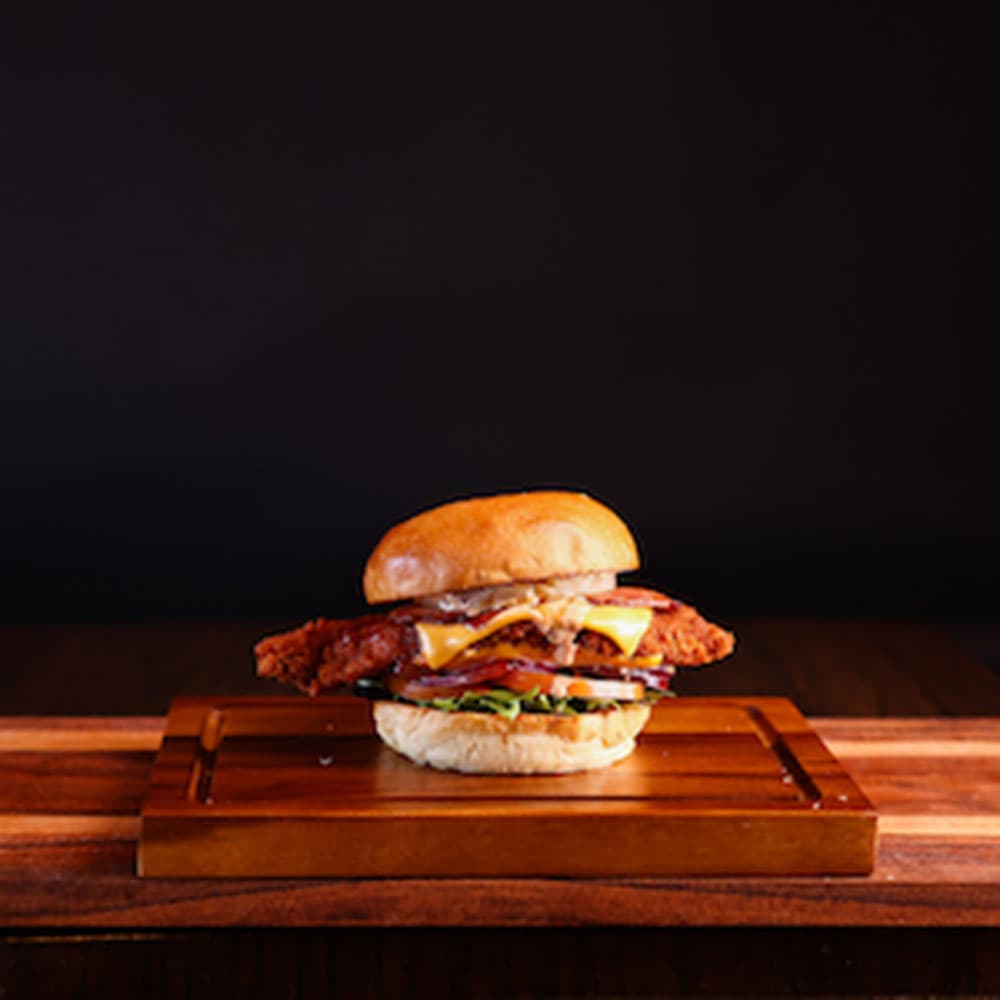Tropical Fried Chicken Burger