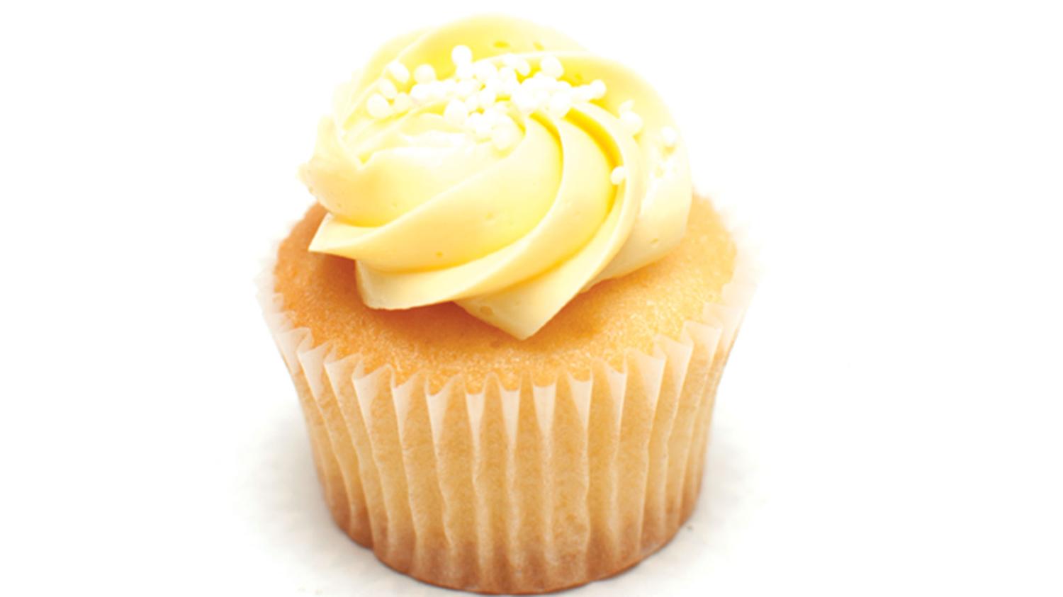 Mini Passionfruit Cupcake
