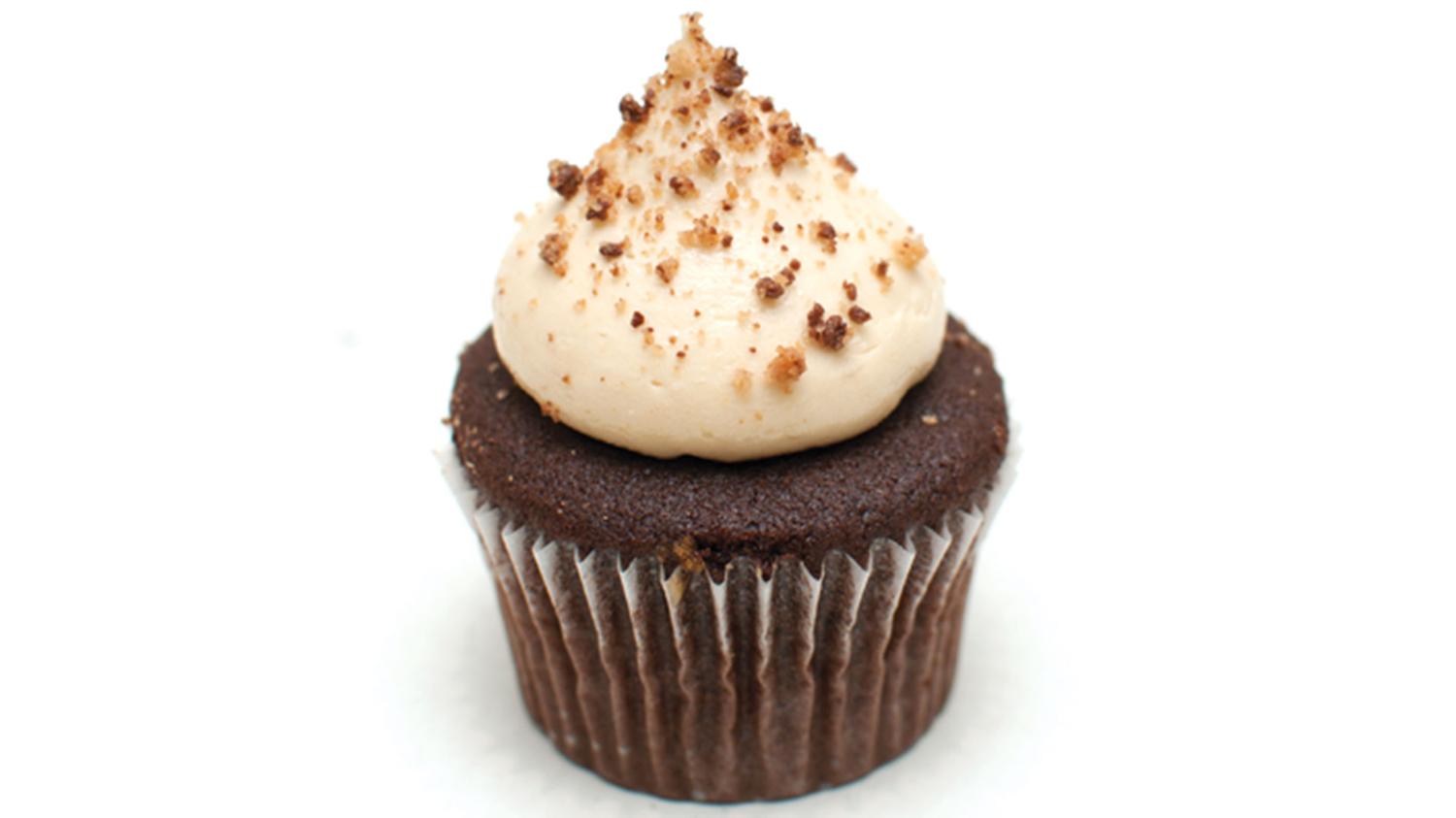 Standard Peanut Butter Cookie Crumbs Cupcake