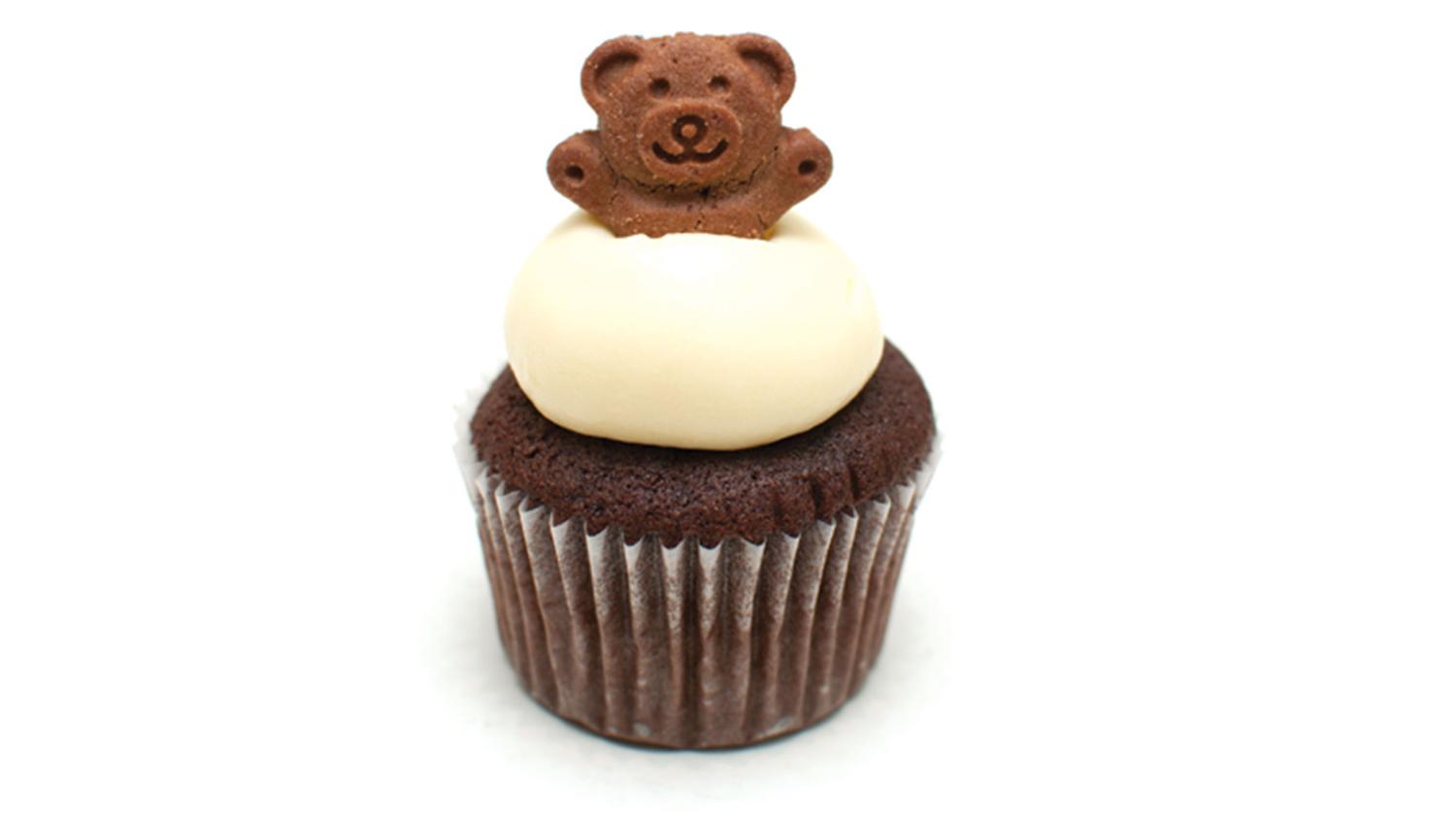 Mini Tiny Teddy Cupcake