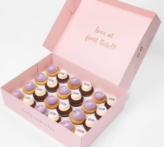 Wear It Purple Day Cupcakes (Minis - 24 Pieces)