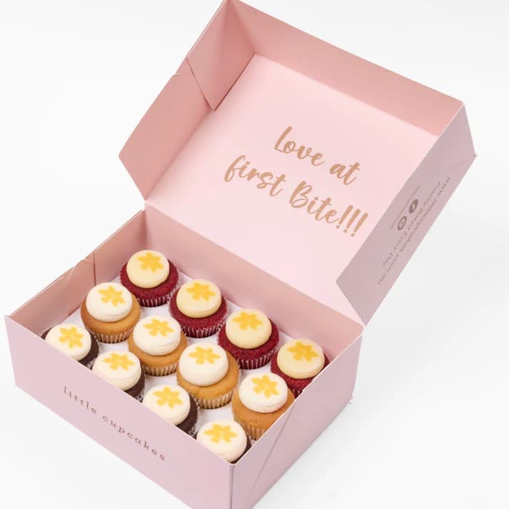 Daffodil Day Mini Cupcakes Box (12pcs)