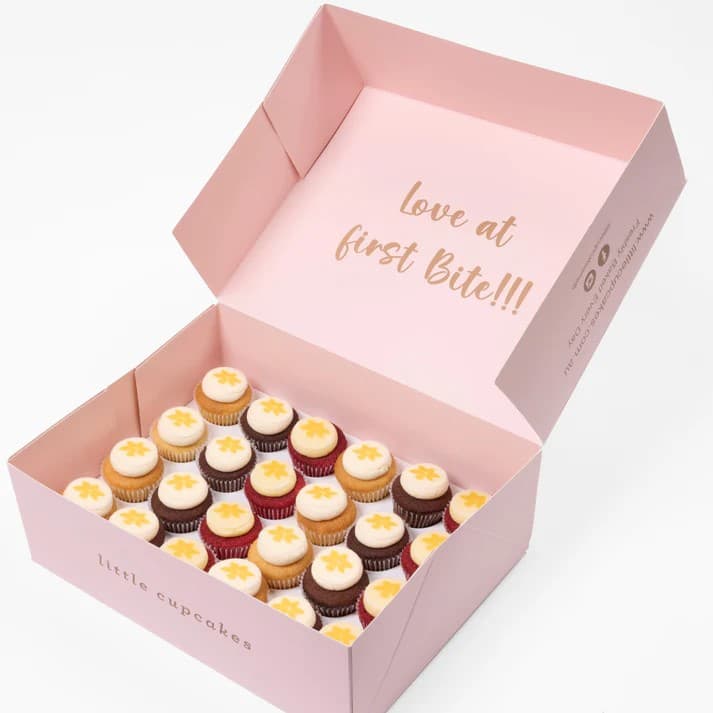 Daffodil Day Mini Cupcakes Box (24pcs)