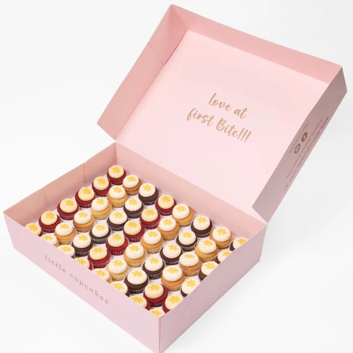 Daffodil Day Mini Cupcakes Box (48pcs)