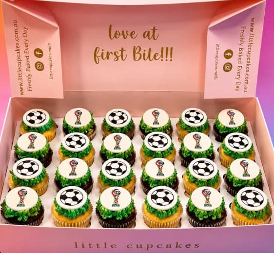 FIFA World Cup Cupcakes (Minis - 24 Pieces)