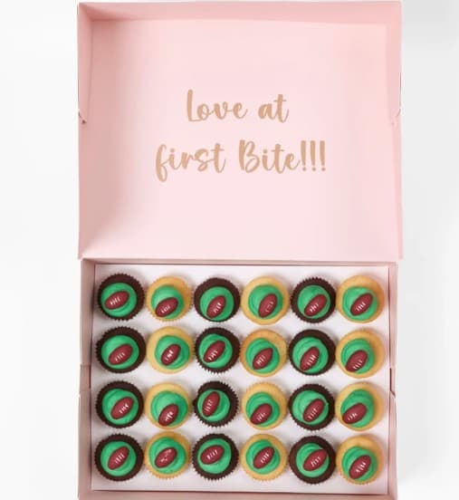 AFL Standard Cupcakes Box (24pcs) 