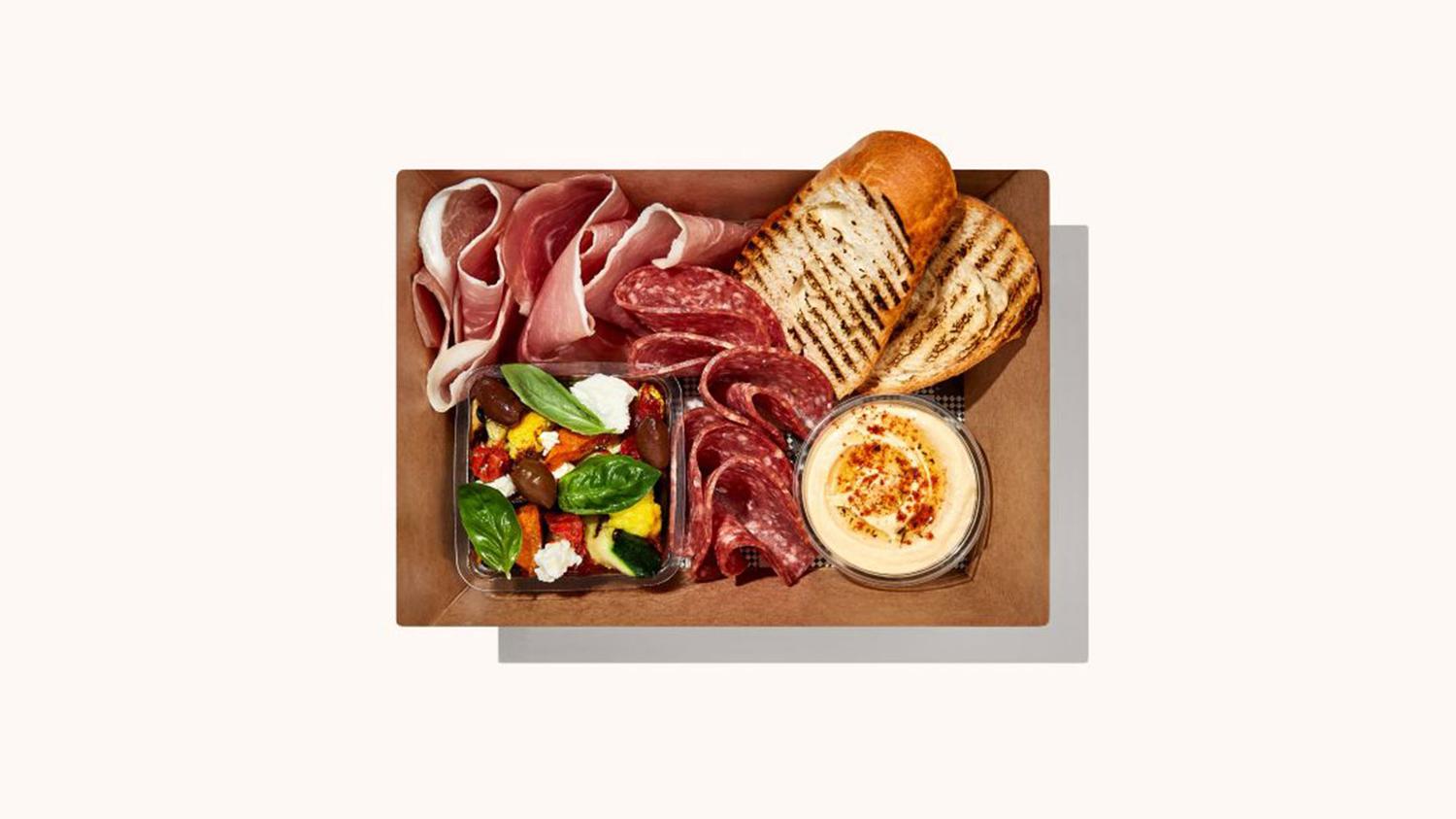 Mixed Antipasto Grilled Vegetables Sourdough