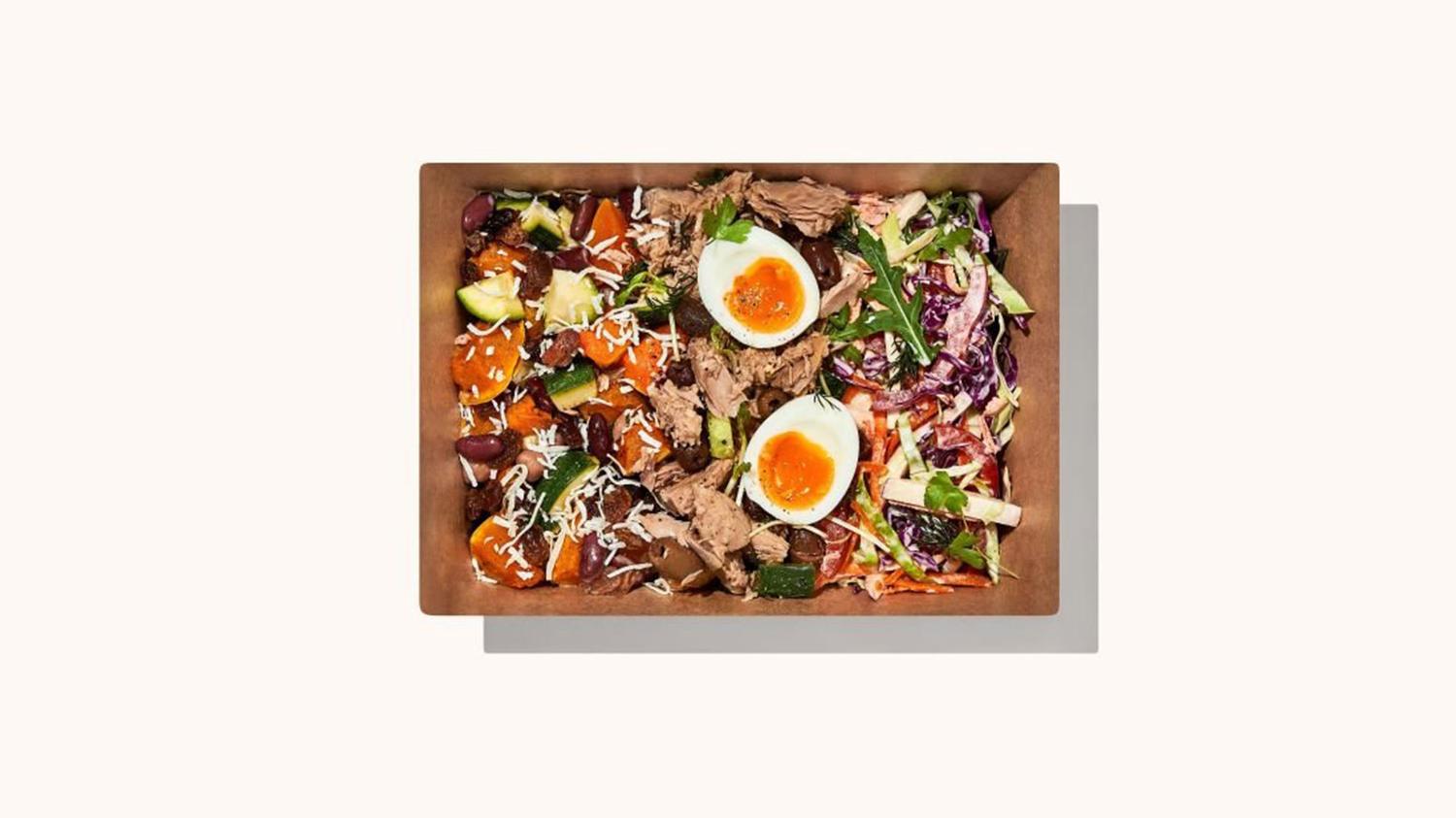 Mixed Bean Salad & Coleslaw Salad