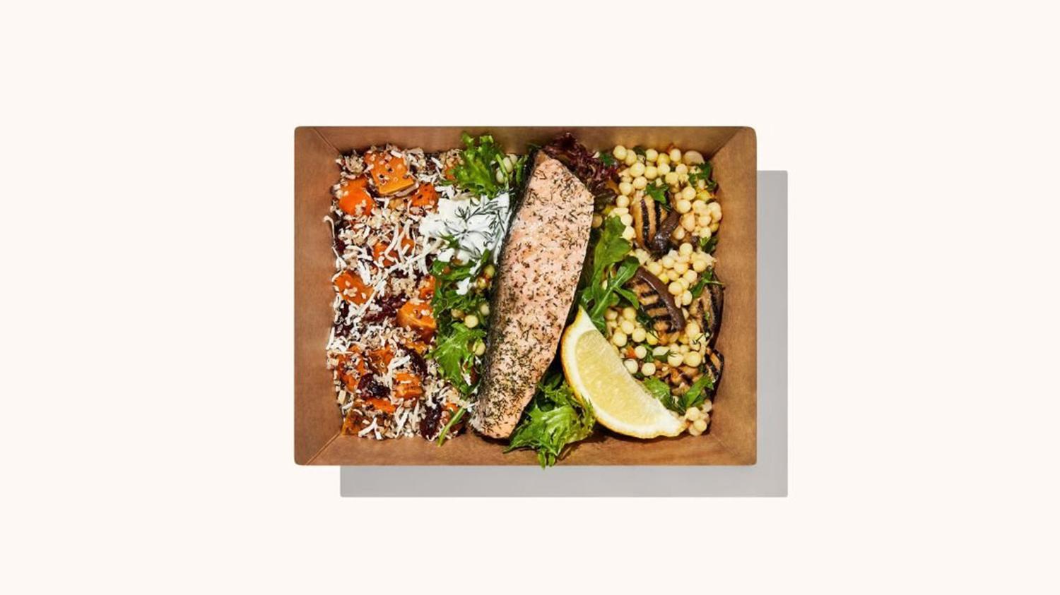Pearl Couscous Salad & Quinoa Roast Pumpkin Salad
