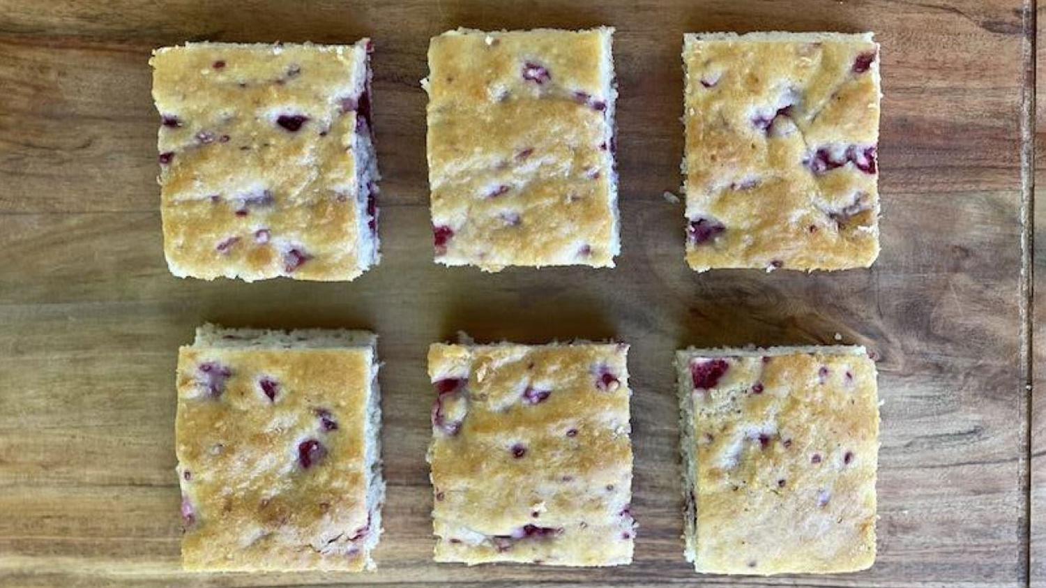 Raspberry & Coconut Cake