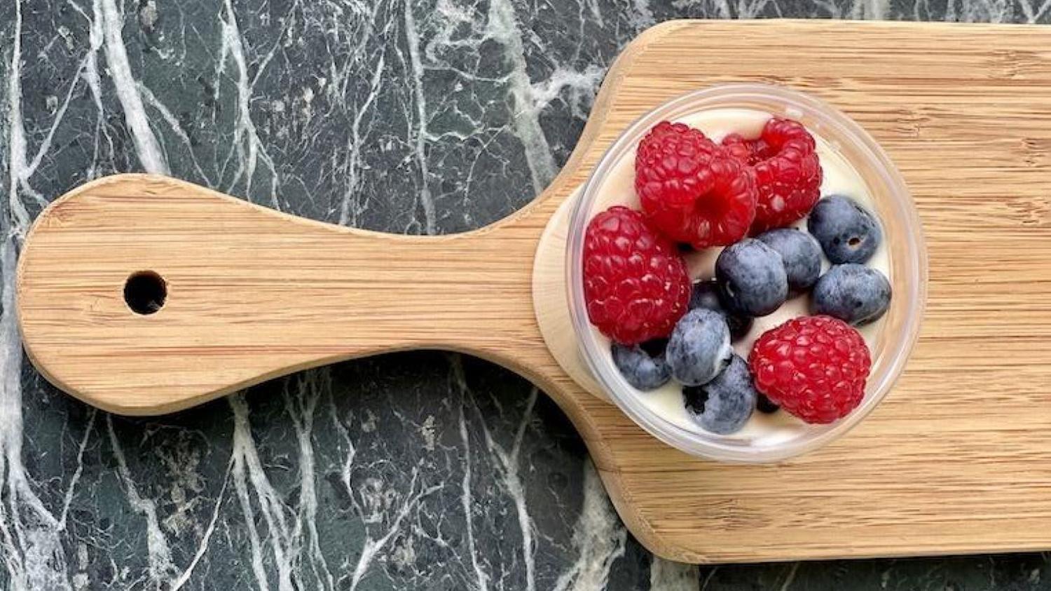 Dairy Free Yoghurt & Berries