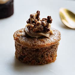 Carrot and Walnut (Individual Cake)