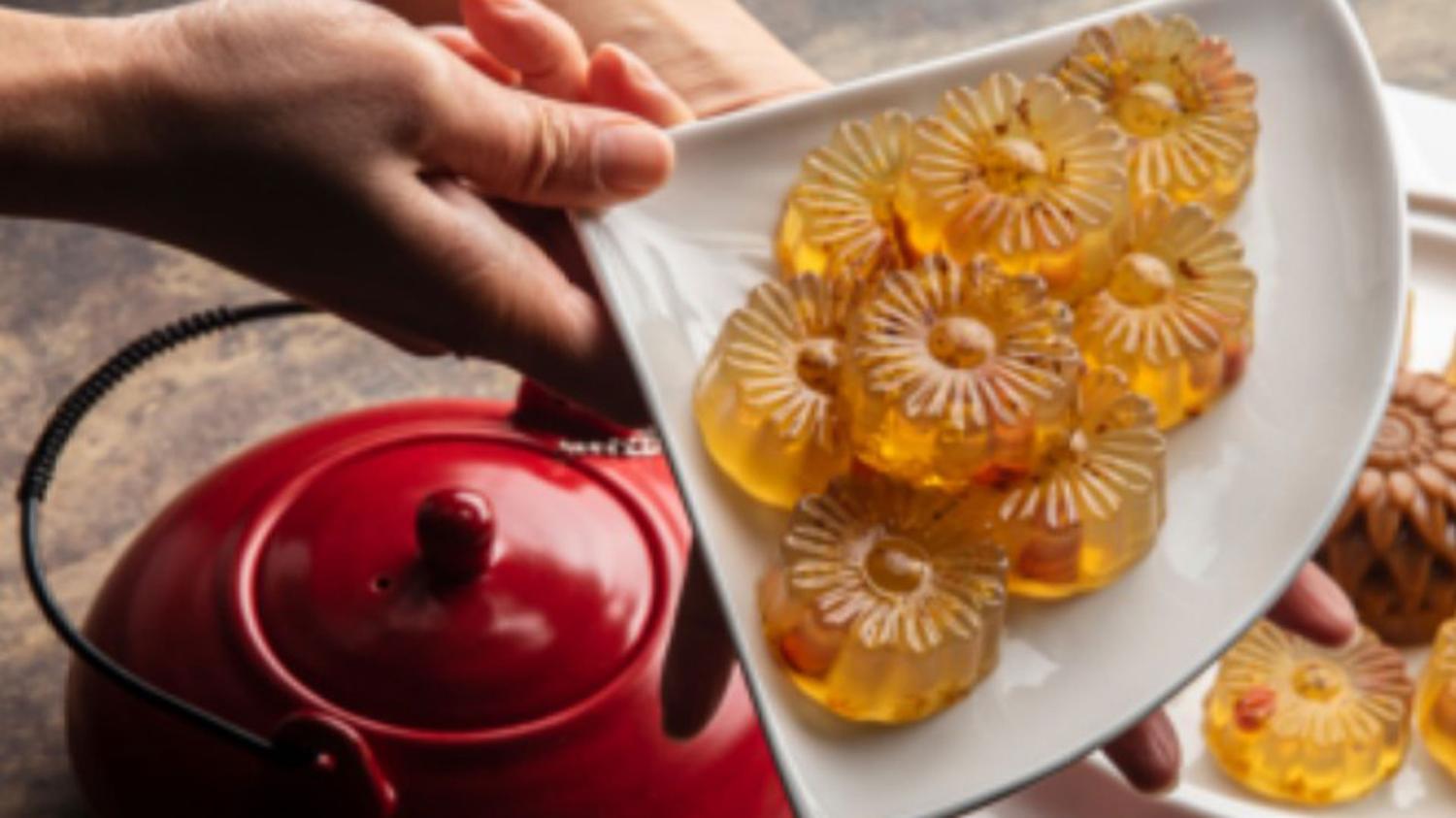 Osmanthus Jelly (2 Pieces)