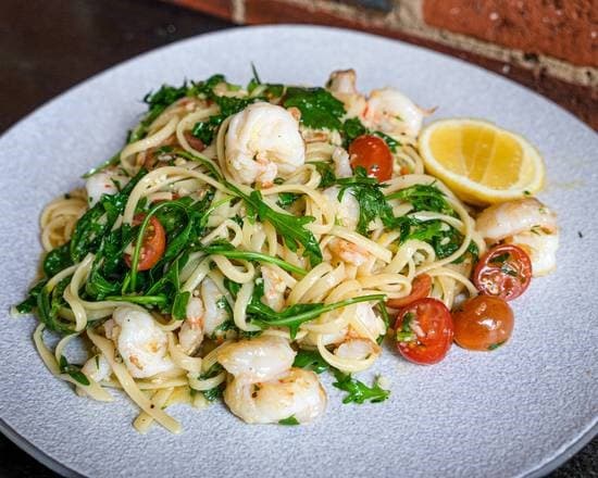 Glute Free Prawn Olio Pasta (500ML)