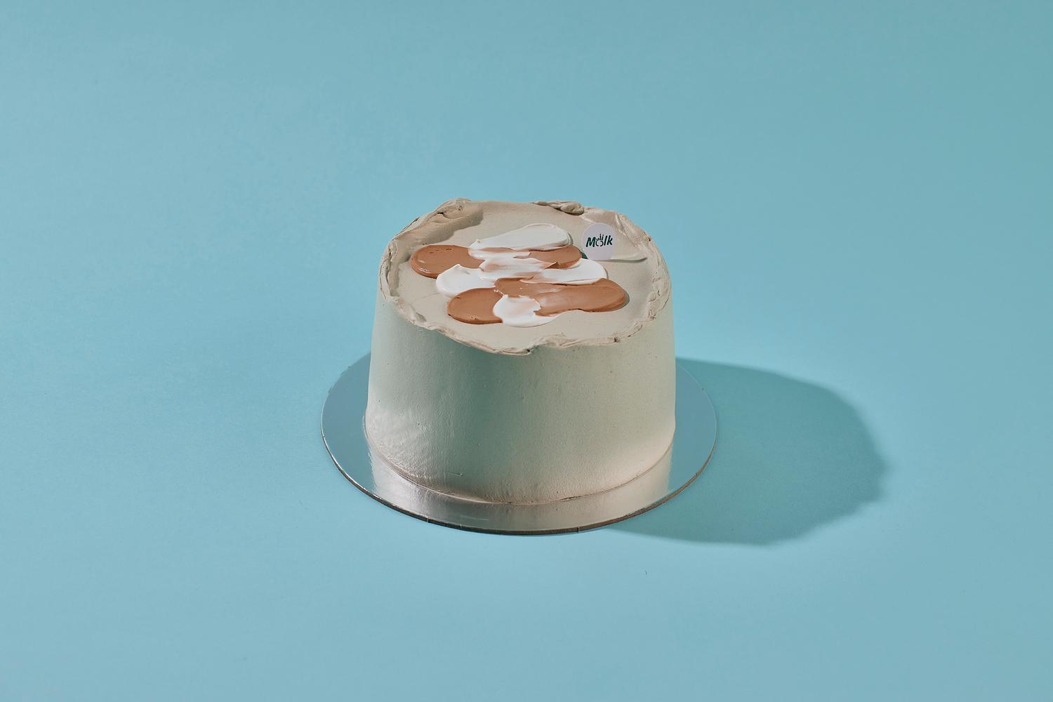 Triple Hojicha Cake