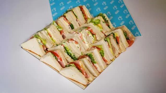 Assorted Ribbon/Square Sandwich