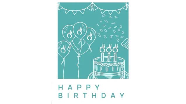 Happy Birthday - Gifting Card