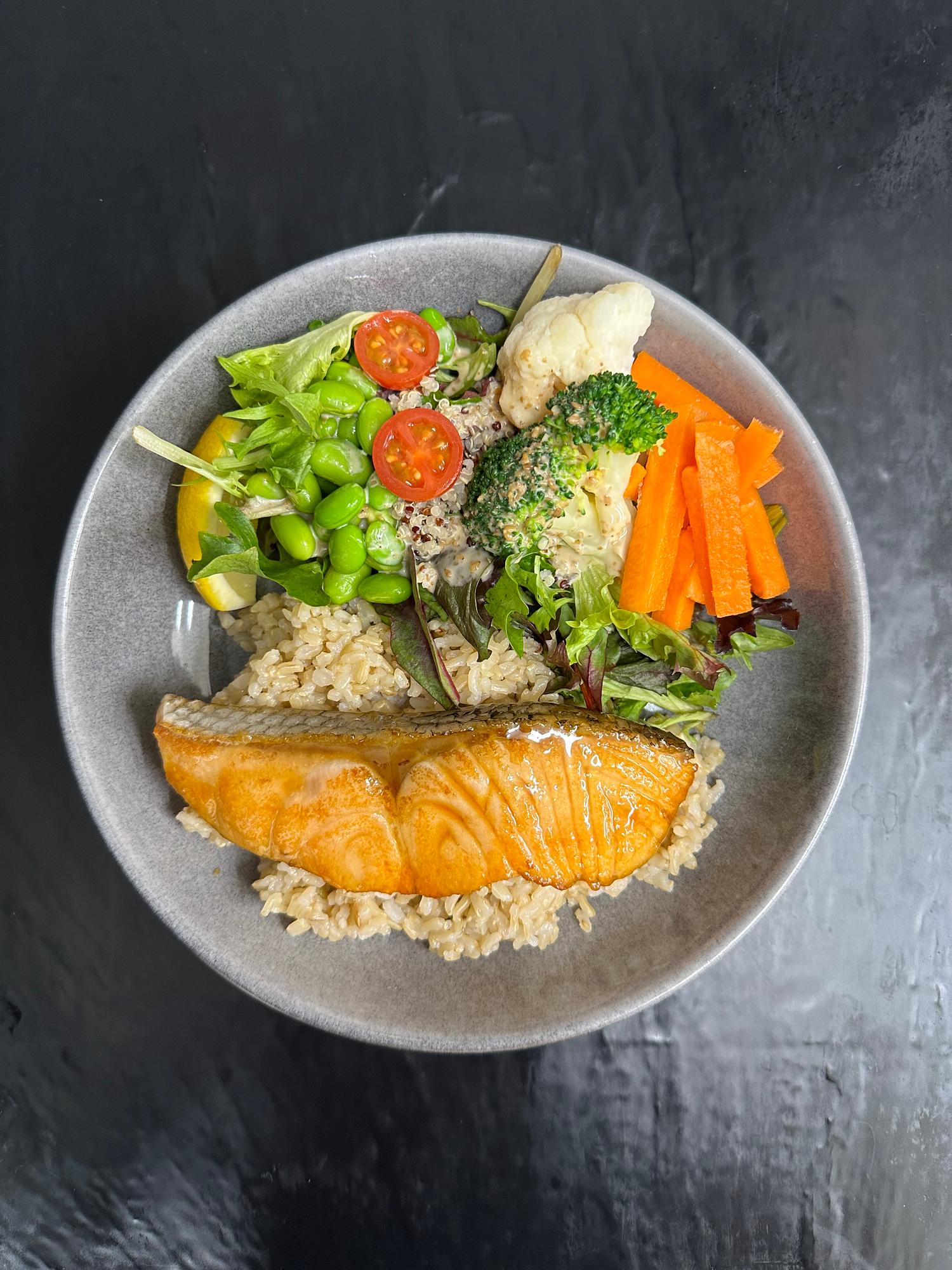 Miso Atlantic Salmon Bento Bowl (24oz)