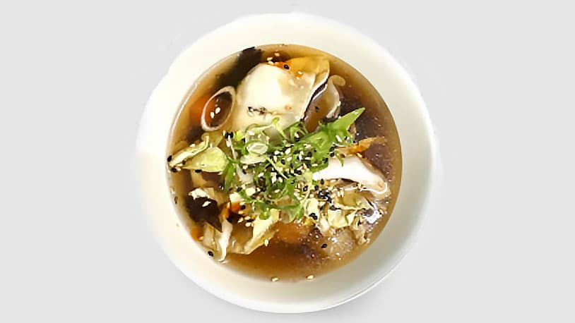 Prawn Dumpling Soup