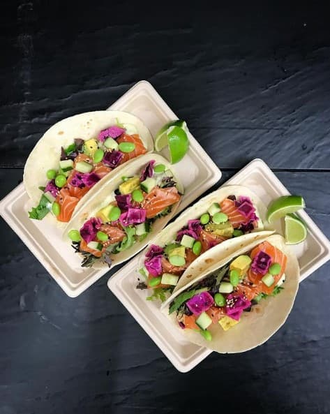 Salmon Tacos