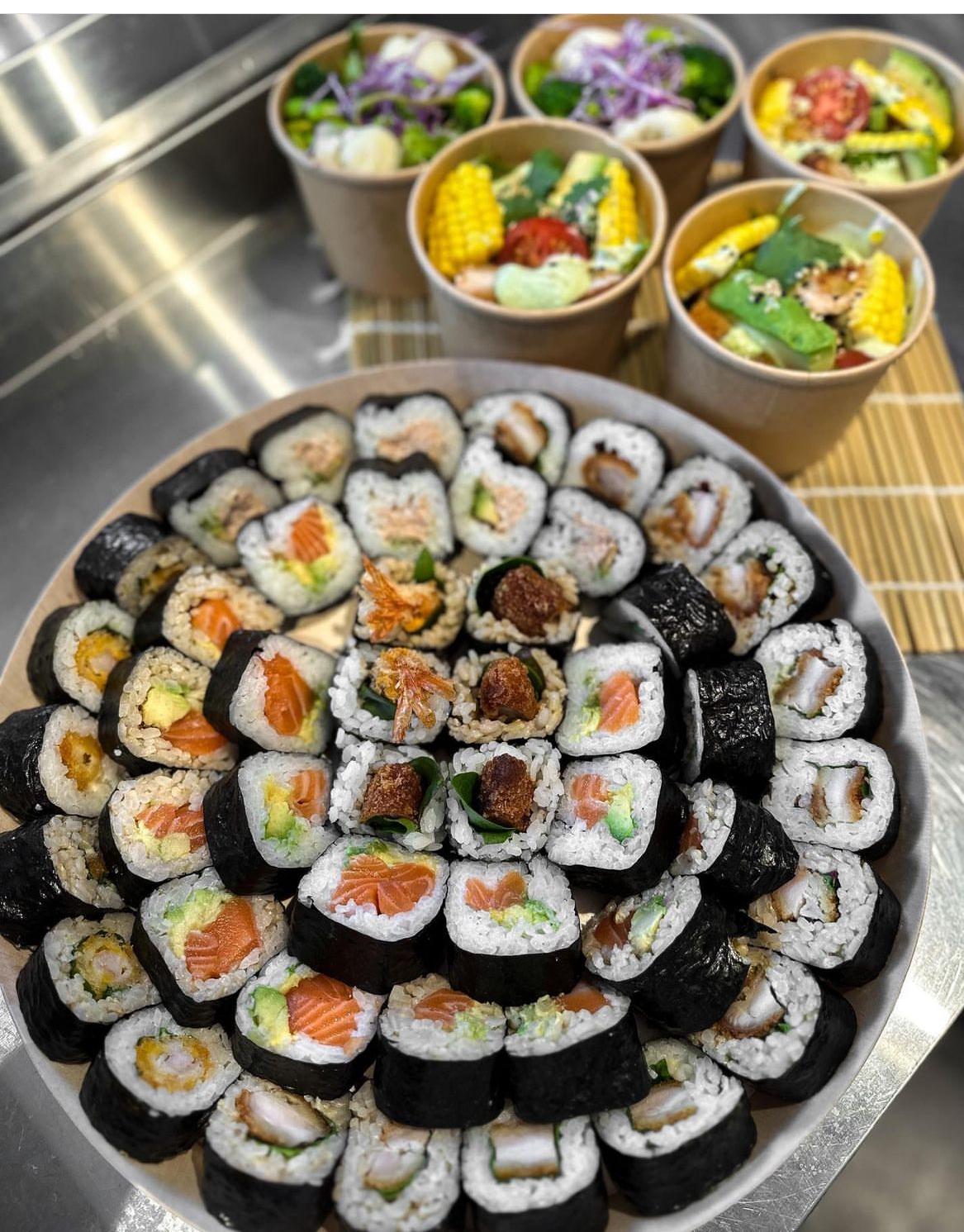 Maki, Salad and Soup Platter (Large Package)