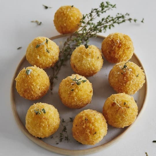 Native Thyme & Pumpkin Arancini
