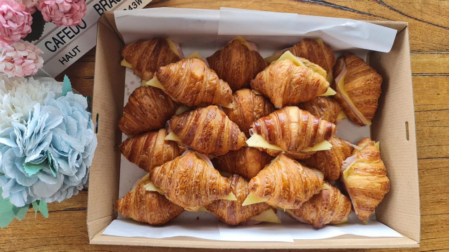 Mini Ham and Cheese Croissant (Box of 5)