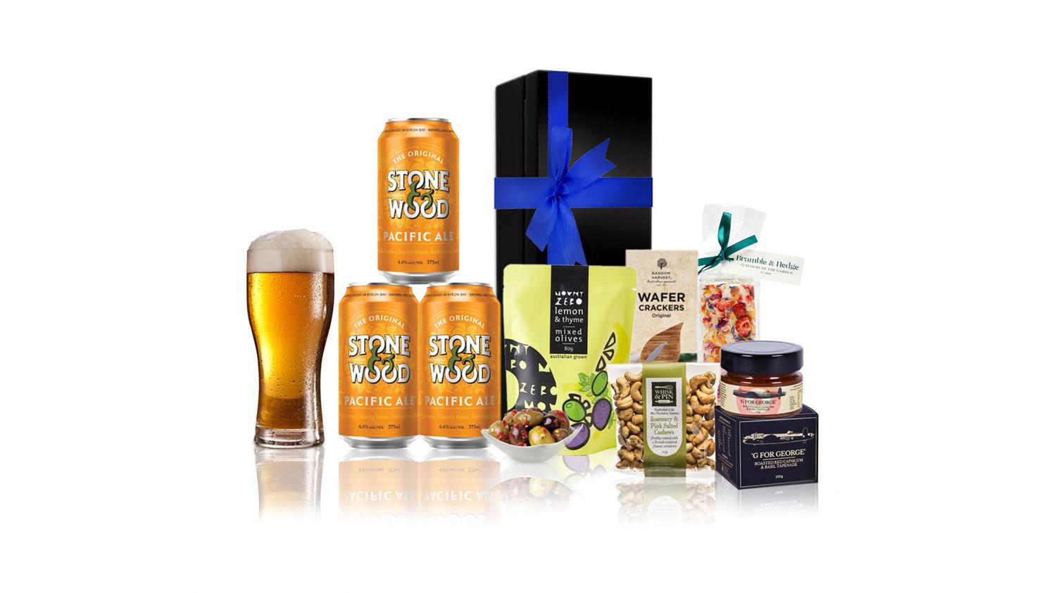Beers and Gourmet Foods Gift Hamper