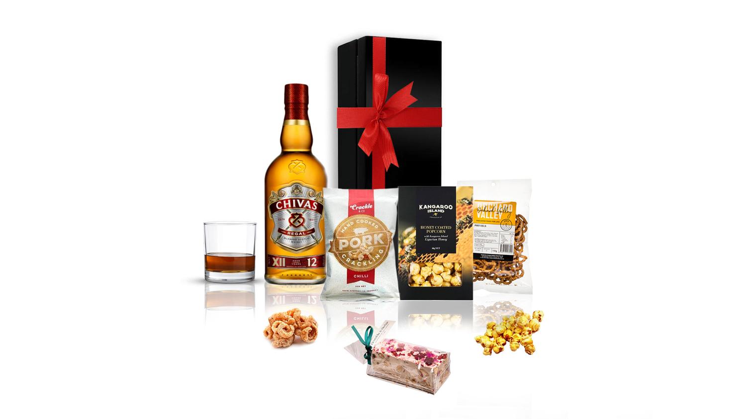 Whisky & Snacks Gift Hamper