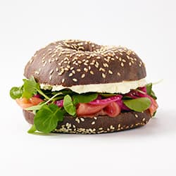 Luv u Lox Lunch Bagel