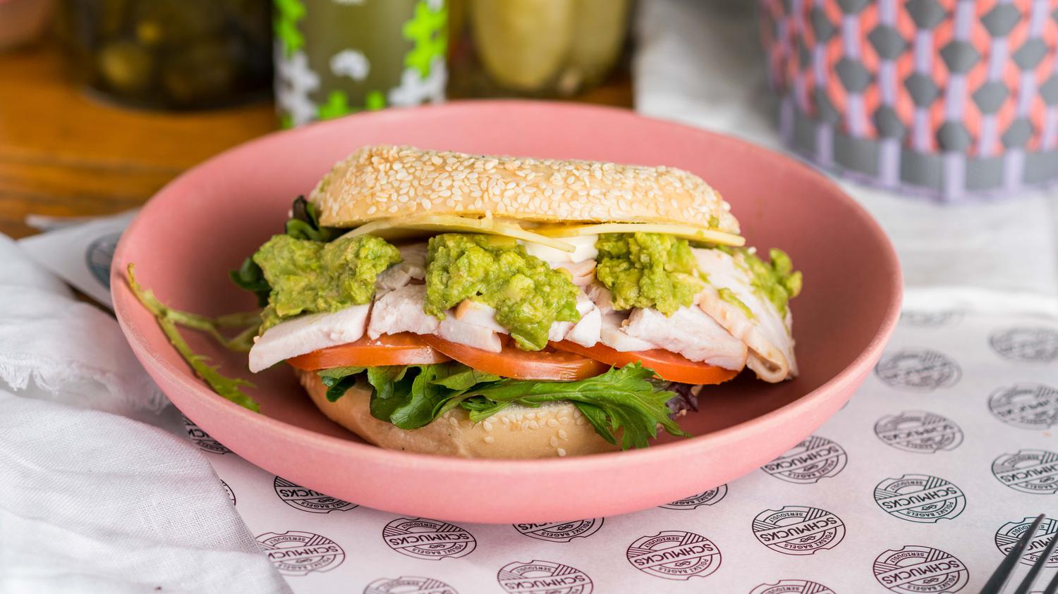 Chicken Avo Lunch Bagel