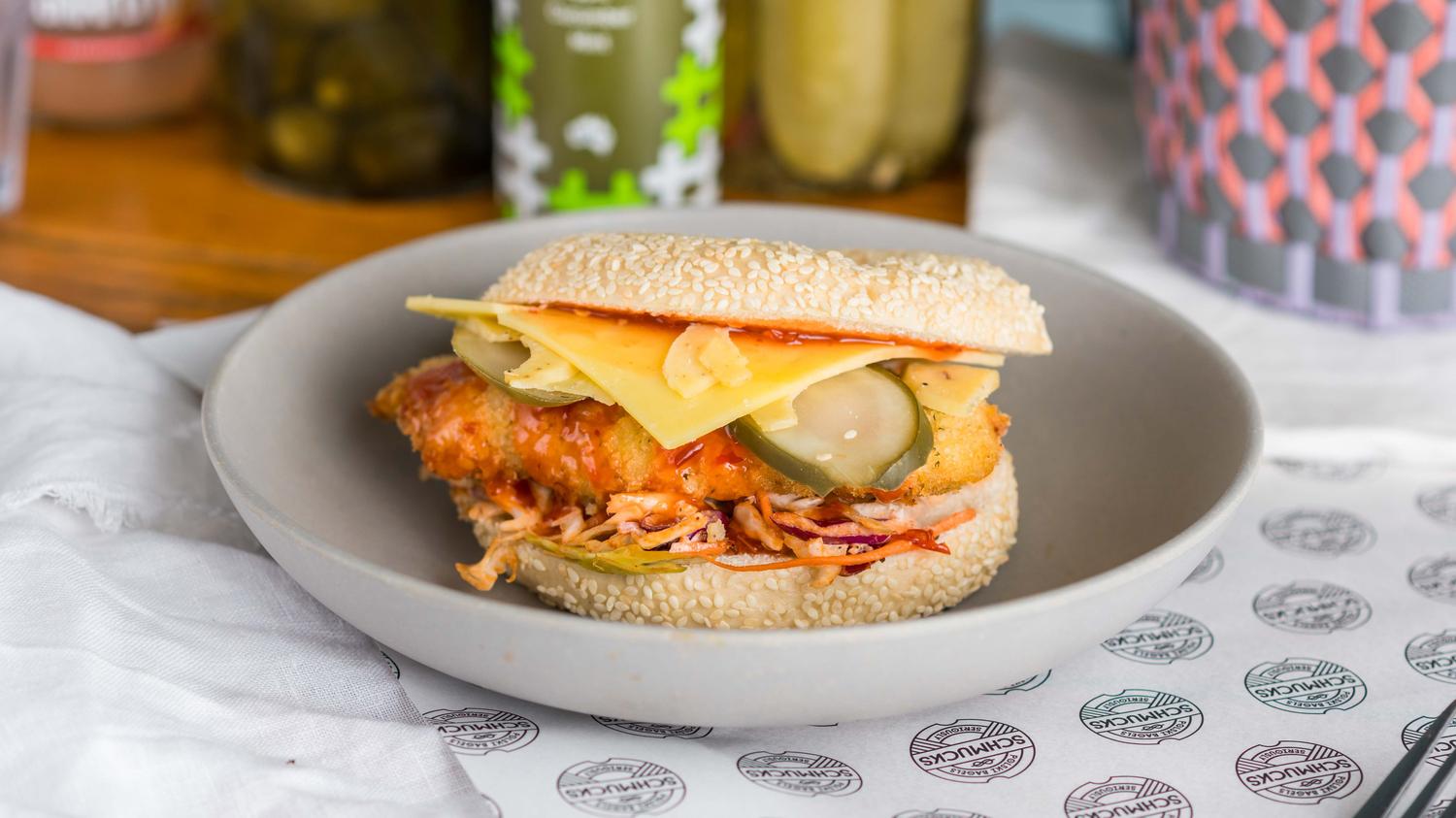 The Truffler Lunch Bagel