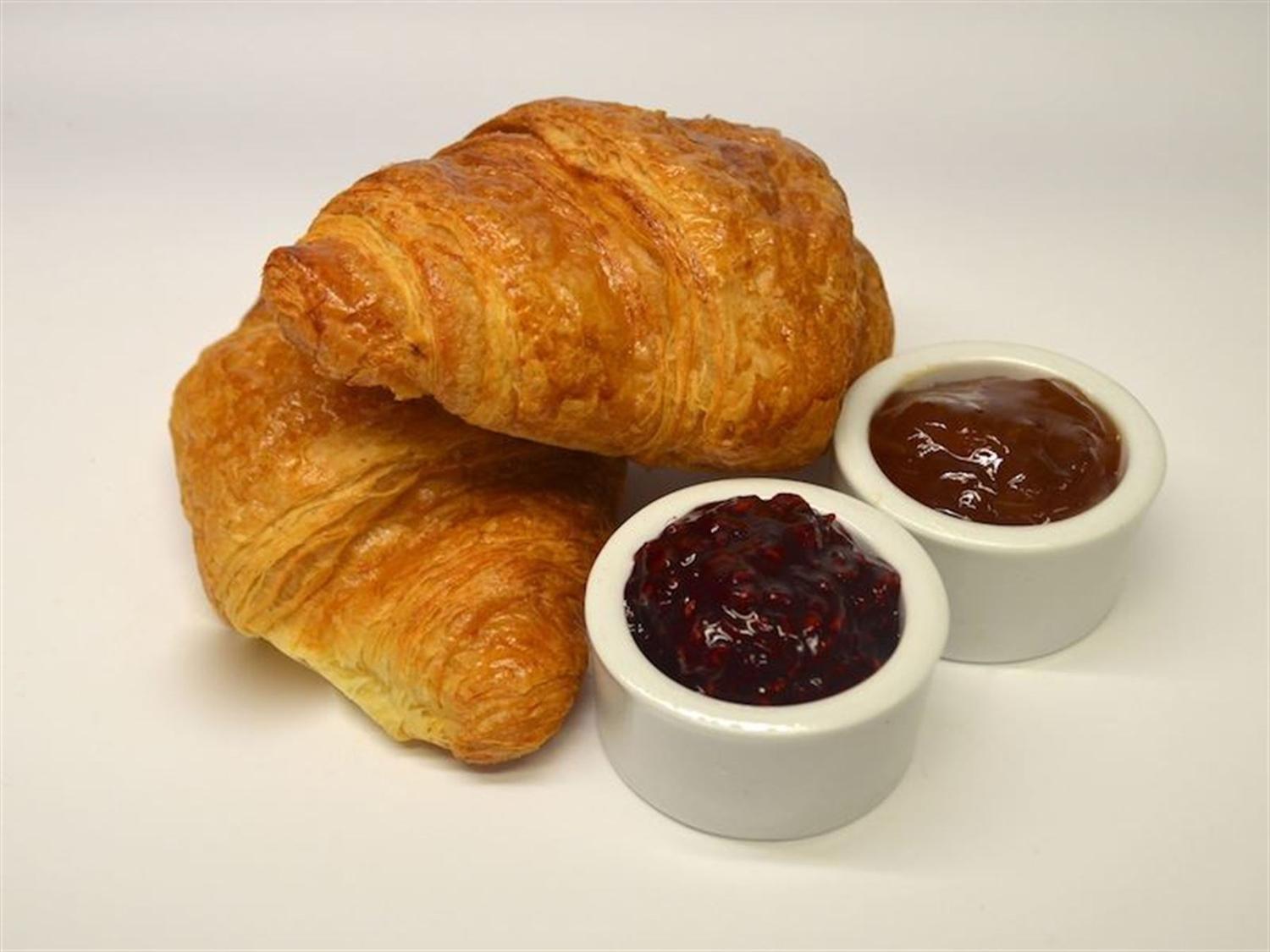 Large Croissant with Jam