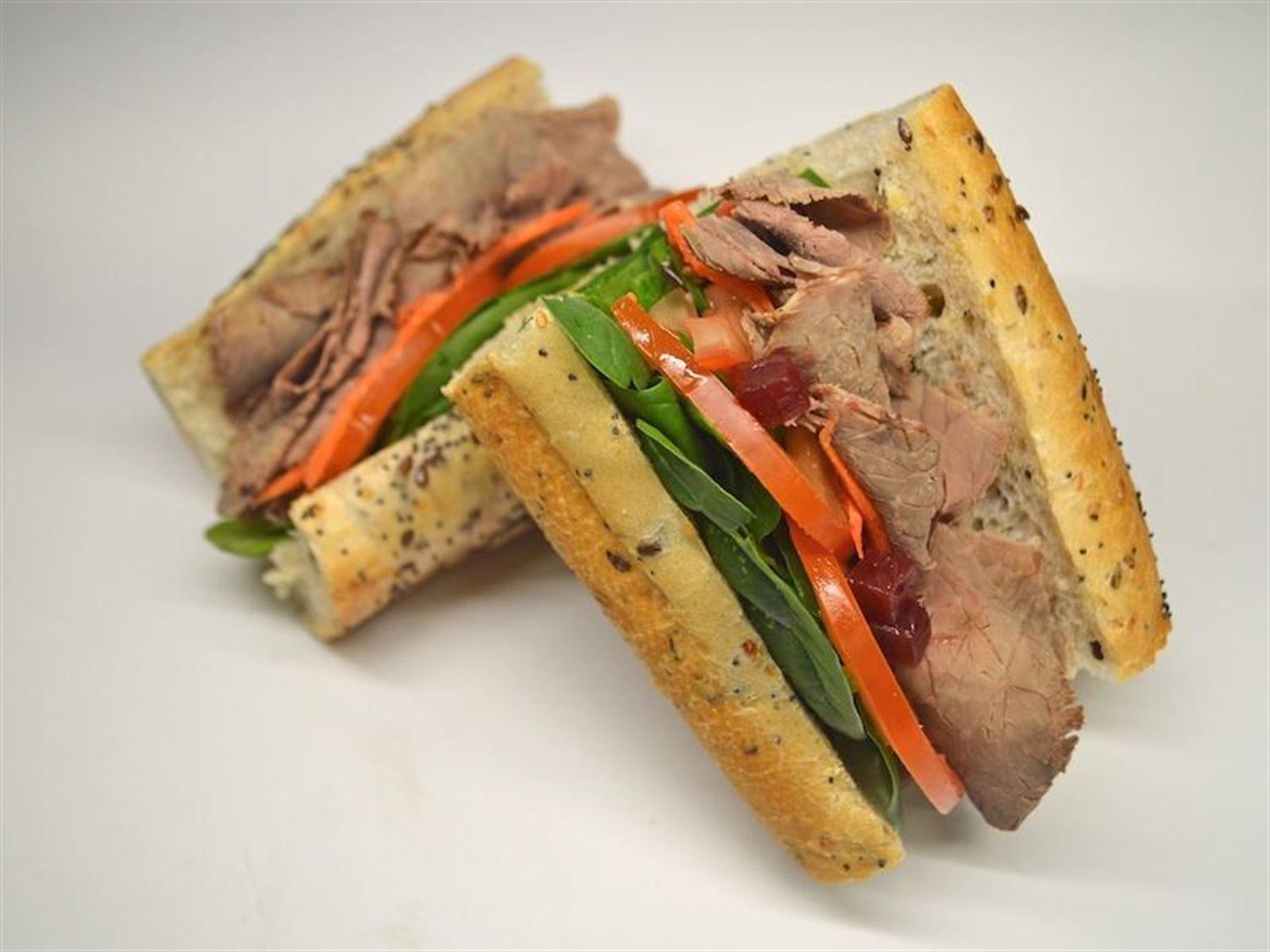 Large Multigrain Baguette