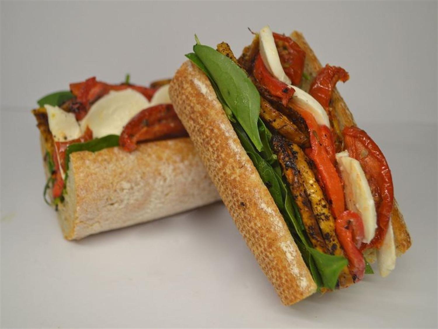Vegetarian Wholemeal Baguette