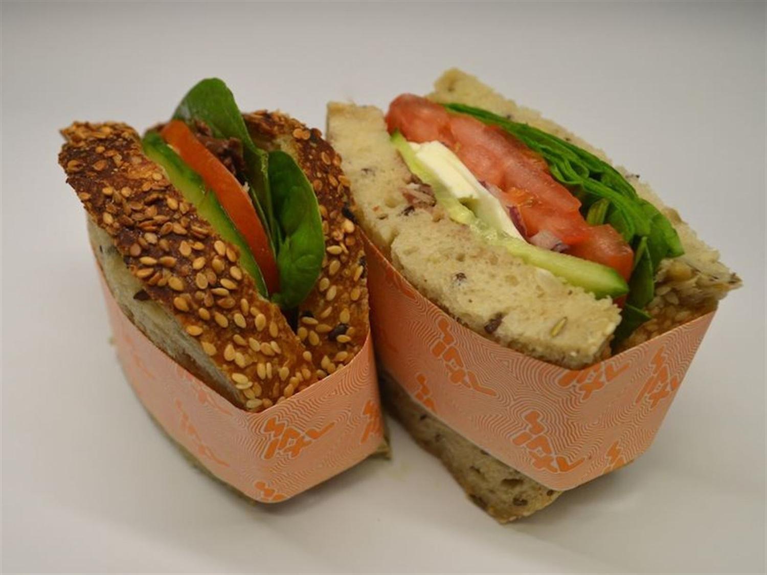 Vegetarian Hi Tin Sandwich